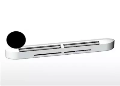 Entr�e d\'air noir autor�glable EHC 5/45 + G-34 NO (526611)