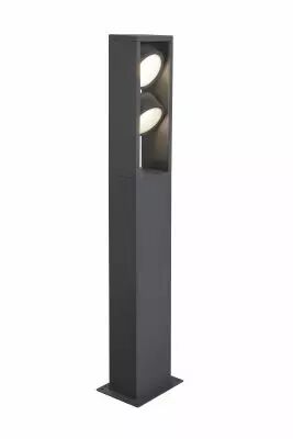 ESKINA FRAME, borne ext�rieure, double, anthracite, LED, 27W, 3000/4000K, interrupteur CCT, IP65 (1004751)