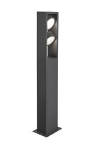 ESKINA FRAME, borne extérieure, double, anthracite, LED, 27W, 3000/4000K, interrupteur CCT, IP65 (1004751)