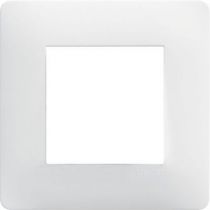 Essensya plaque 1 poste Blanc (WE401)