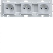 Essensya Prise triple 2P+T Titane (WE123T)