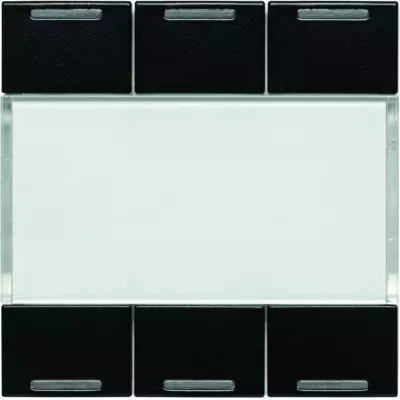 Essensya/systo.tebis 6E � voyants noir (WST316N)