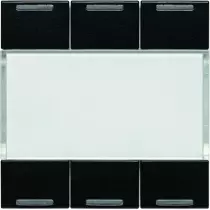 Essensya/systo.tebis 6E à voyants noir (WST316N)