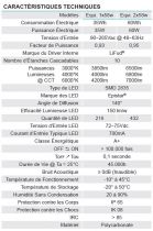 Etanche LED 1500 230Vac 35W 4000Lm IP65 4000K 2 connecteurs rapides (034011)