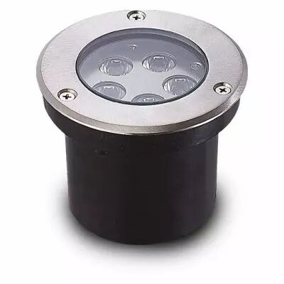 etna spot encastrable diam 108mm 5w 3000k ip67 inox 316l (677923)