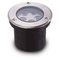 etna spot encastrable diam 108mm 5w 4000k ip67 inox 316l (677924)
