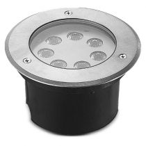 etna spot encastrable diam 150mm 7w 3000k ip67 inox 316l (677927)