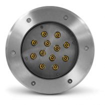 etna spot encastrable diam 210mm 12w 3000k ip67 inox 304 (677933)