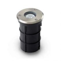 etna spot encastrable diam 62mm 3w 3000k ip67 inox 316l (677910)