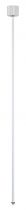 EUTRAC®, suspension rigide, longueur 120cm, pour rail 3 allumages en saillie, intérieur, blanc (1001528)