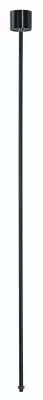EUTRAC�, suspension rigide, longueur 120cm, pour rail 3 allumages en saillie, int�rieur, noir (145710)