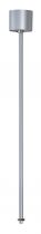 EUTRAC®, suspension rigide, longueur 60cm, pour rail 3 allumages en saillie, intérieur, gris argent (145724)