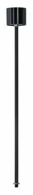 EUTRAC�, suspension rigide, longueur 60cm, pour rail 3 allumages en saillie, int�rieur, noir (145720)