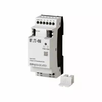 Extension E/S, Utilisation avec easyE4, 24V DC, Entr�es Extension (nombre) num�rique : 4, borne � vis (197219)