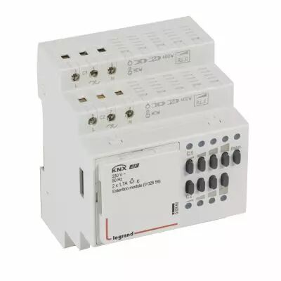 Extension modulaire pour controleur BUS/KNX r�f. 0 026 60 - 4 mod (002660)