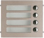 Façade en zamak 4 boutons d\'appel pour gtsw (GF4P)