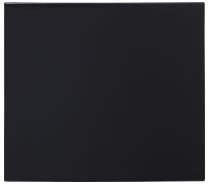 Façade finition noire satinée pour module vierge (GFBPB)