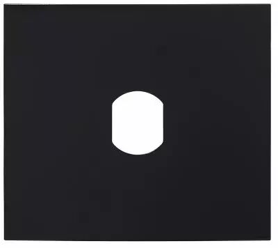Fa�ade finition noire satin�e pour module VIGIK (GFBP2B)