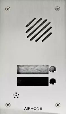 Fa�ade inox encastr�e 2 boutons pour kitdb2, kitda2 et platine da2ds (FDB2)