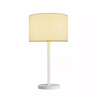FENDA, lampe � poser int�rieure, blanc, E27, 60W max, sans abat-jour (1003030)