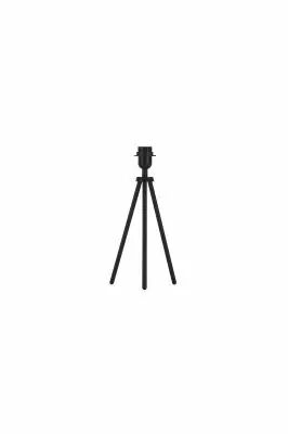 FENDA, lampe � poser int�rieure, tr�pied, noir, E27, 40W max, sans abat-jour (155540)