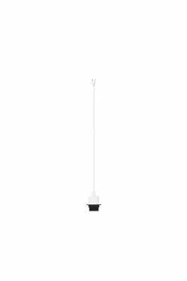 FENDA, suspension int�rieure, blanc, E27, 60W max, c�ble nu sans pat�re de 1,5m (132661)