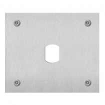 fermax-platine inox pour lecteur vigik (4727)