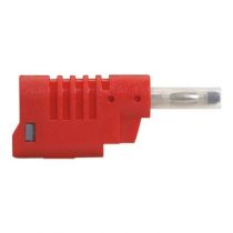 Fiche banane - Ø4 mm - 16 A - 33 V~ - 70 V= - rouge (050028)