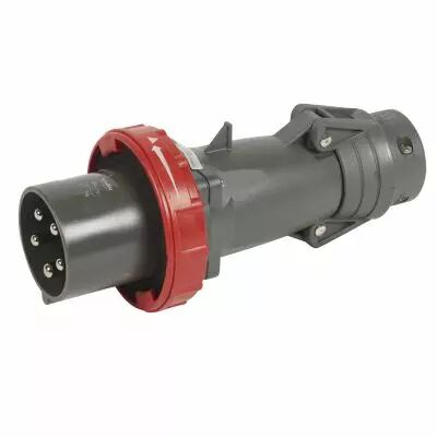 Fiche droite Hypra -IP66/67-55- 63A - 380/415 V~ - 3P+N+T (059448)