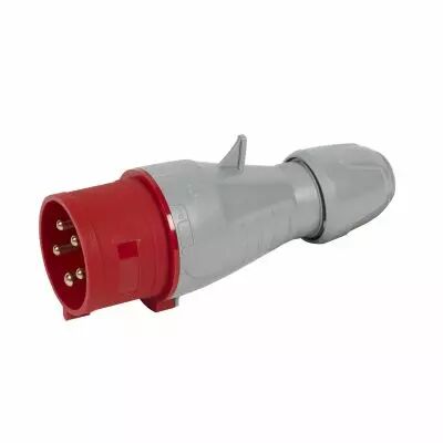 Fiche mobile droite P 17 - 380/415 V~ - 32 A - 3P+N+T - IP 44 (555239)