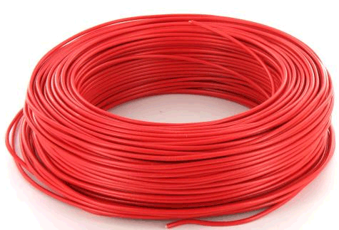 Fil H07VR16R - Fil électrique H07VR 16mm2 Rouge