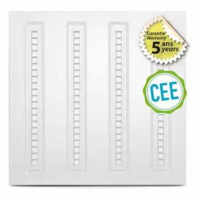 filante cee plafonnier 595 x 595mm 30w 4000k ugr<16 dim dali/push 5ans (100749)