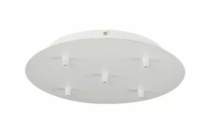 FITU, pat�re 5 passe-fils int�rieure, ronde, blanc (132621)