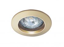 FIXO -12 - Encastré GU5,3, rond, fixe, doré, lampe non incl. (4855)