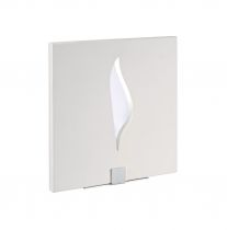FLAMME - Applique Mur plâtre, carré, blanc, LED intég. 3X1,2W 6300K 220lm (3023)