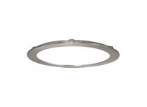 FLAT CCT - Downlight plat rond fixe nickel 110° LED 20W 1700lm 3000/4000K (CCT) (50808)