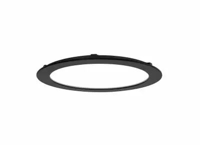 FLAT CCT - Downlight plat rond fixe noir 110� LED 20W 1700lm 3000/4000K (CCT) (50809)