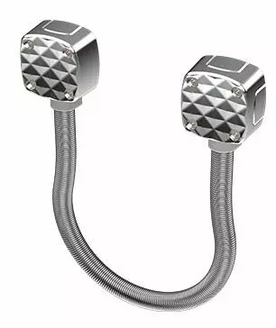 Flexible inox de 40 cm avec embouts pour c�ble diam�tre maxi : 13mm (ELFX2B)