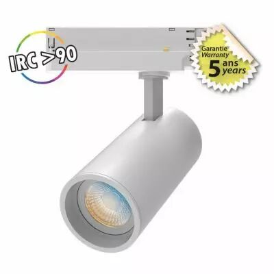focus cct ii irc90 spot sur rail blc diam 65 15w 5ans (100201)