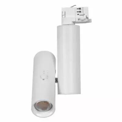 focus slim spot sur rail blc 20w 3000k ip20 angle ajus (8359)
