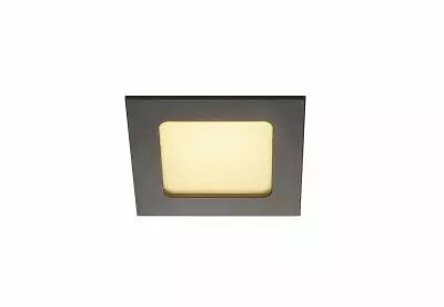 FRAME BASIC SET, encastr� de plafond ou mural int�rieur, noir mat, LED, 8,6W, 3000K (112720)