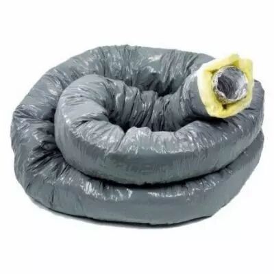 Gaine alu souple isol�e Type T CR - Longueur 6m (423027)