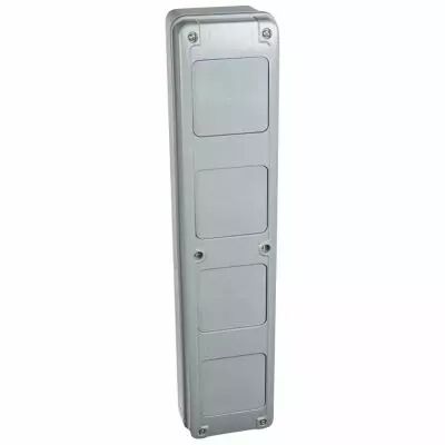 Gaine multifonction pour coffrets Plexo - verticale - 3 rang�es