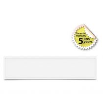 galaxie plafonnier 295 x 1195mm 28w 3000k 50000h l80b10 5ans (100769)