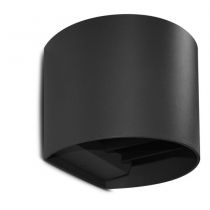gamay appl angle ajus 6w 3000k noir ip54 3ans (100480)