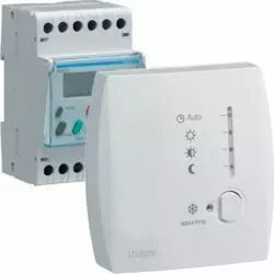 Gestionnaire �nergie simplifi� pour chauf �lec 1 zone sur 7 jours 230V (49353)