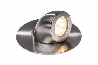 GIMBLE OUT, encastr� de sol ext�rieur, inox bross�, LED, 13W, 3000K, IP67, inox 316 (1000384)