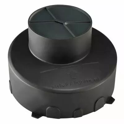 GIMBLE OUT, pot d\'encastrement, ext�rieur, noir (1000655)