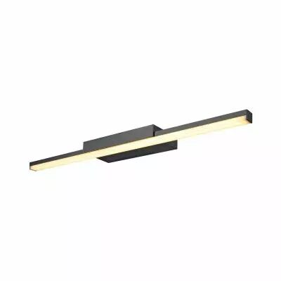 GLENOS 60, luminaire de miroir profil�, gris argent, SMD LED 12,6W, 3000K (1003508)