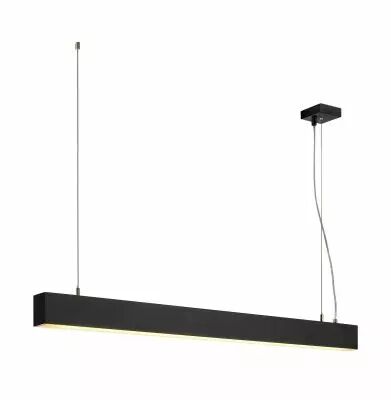 GLENOS�, suspension profil�e int�rieure, 1m, noir, LED, 43W, 3000K, variable 1-10V (1001400)